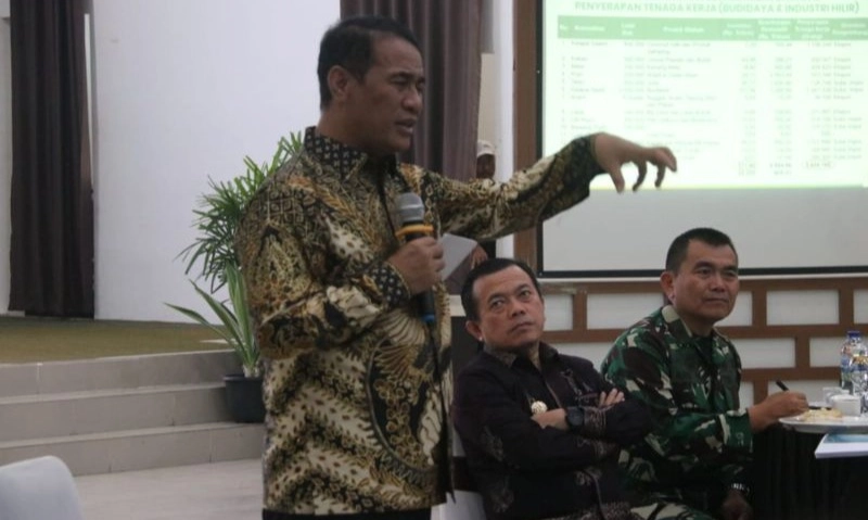 <p>Dukung Swasembada, Mentan Jadikan Jambi <em>Pilot Project</em> Gandum RI</p>