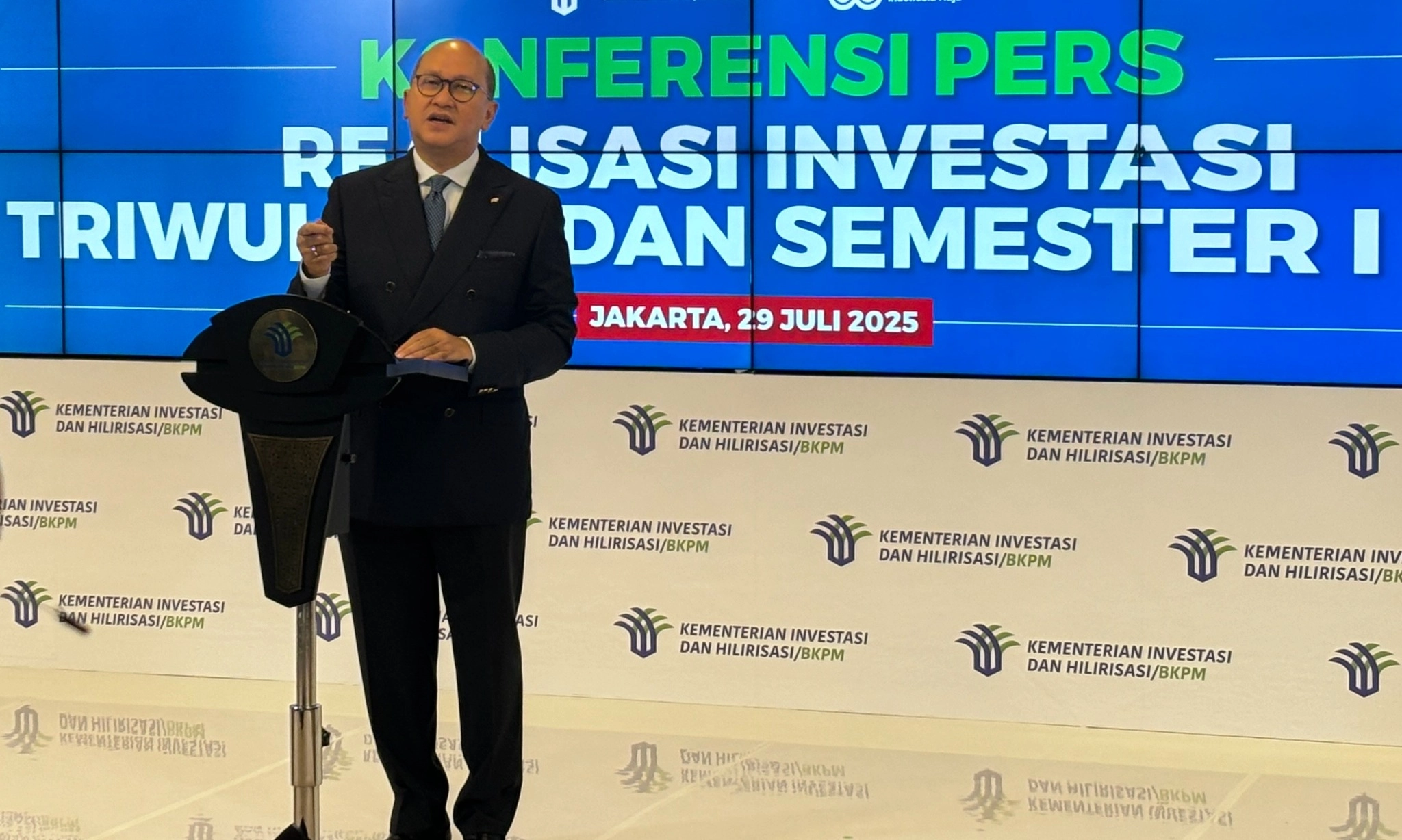 <p id="isPasted">Rosan Optimis Investasi Semester II/2025 Mampu Capai Target</p>
