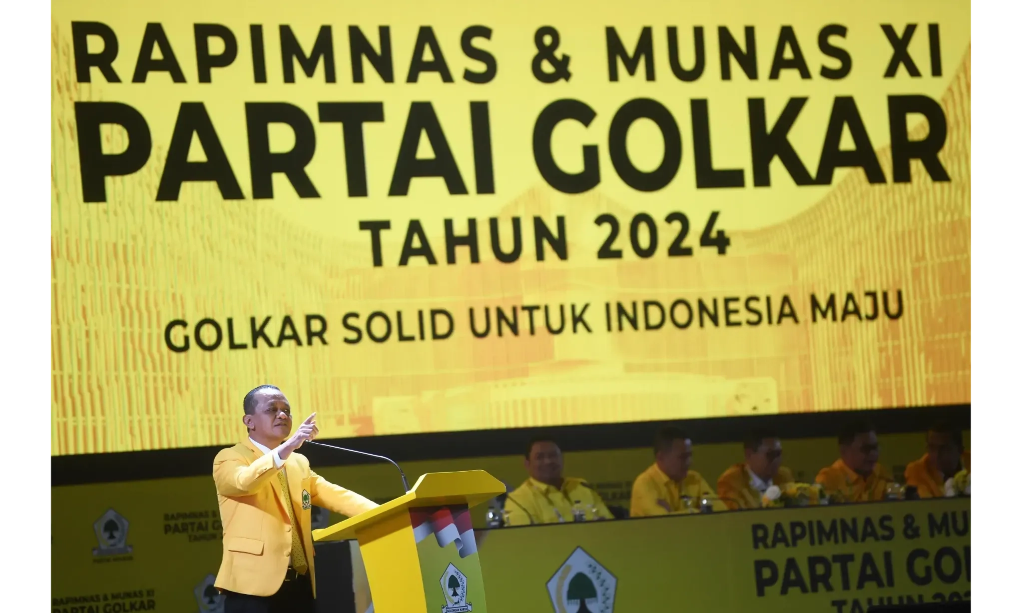 <p>Bahlil Tegaskan Tidak Ada Munaslub Golkar</p>