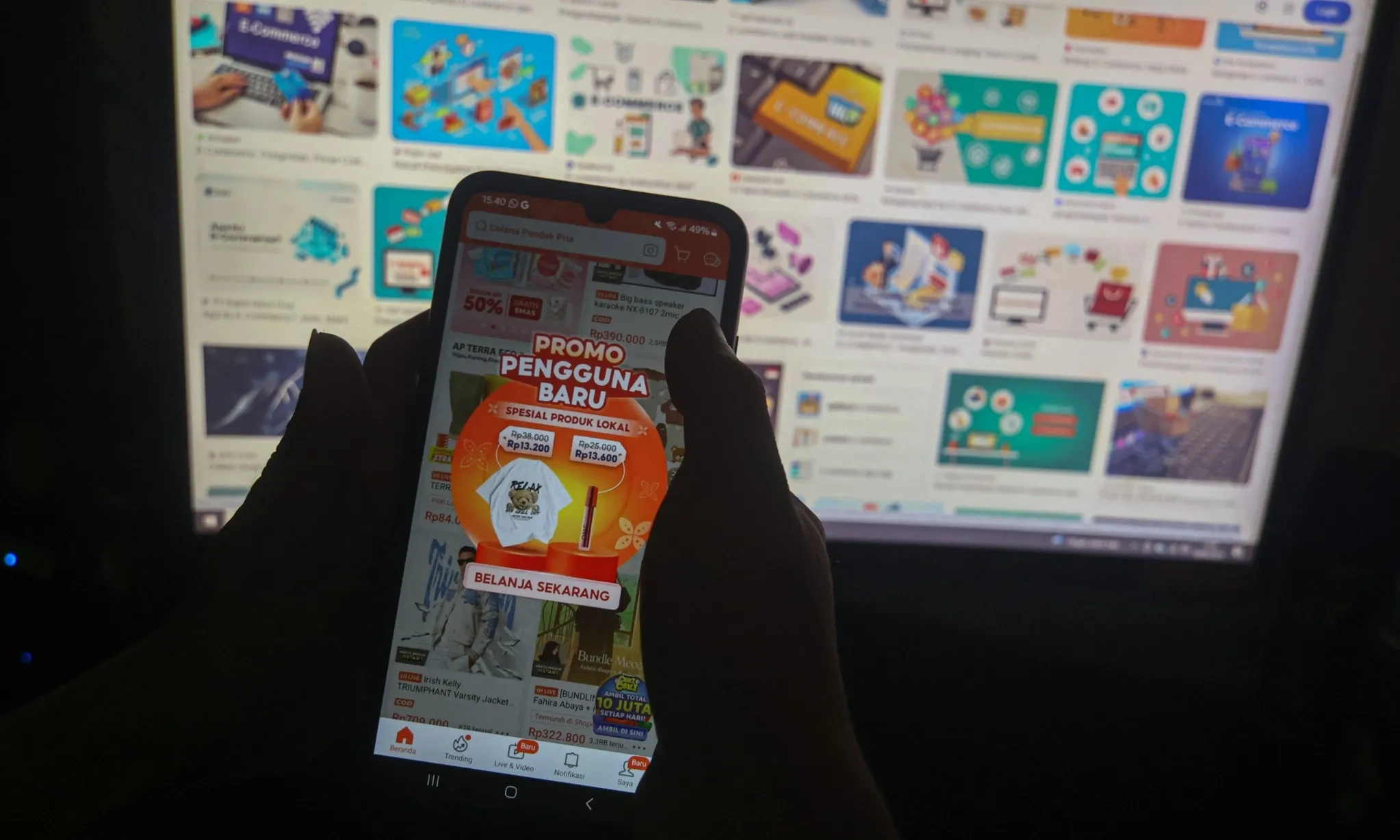 <p>Kemenkum Harap Shopee Buat Kanal Pelaporan Hak Cipta</p>