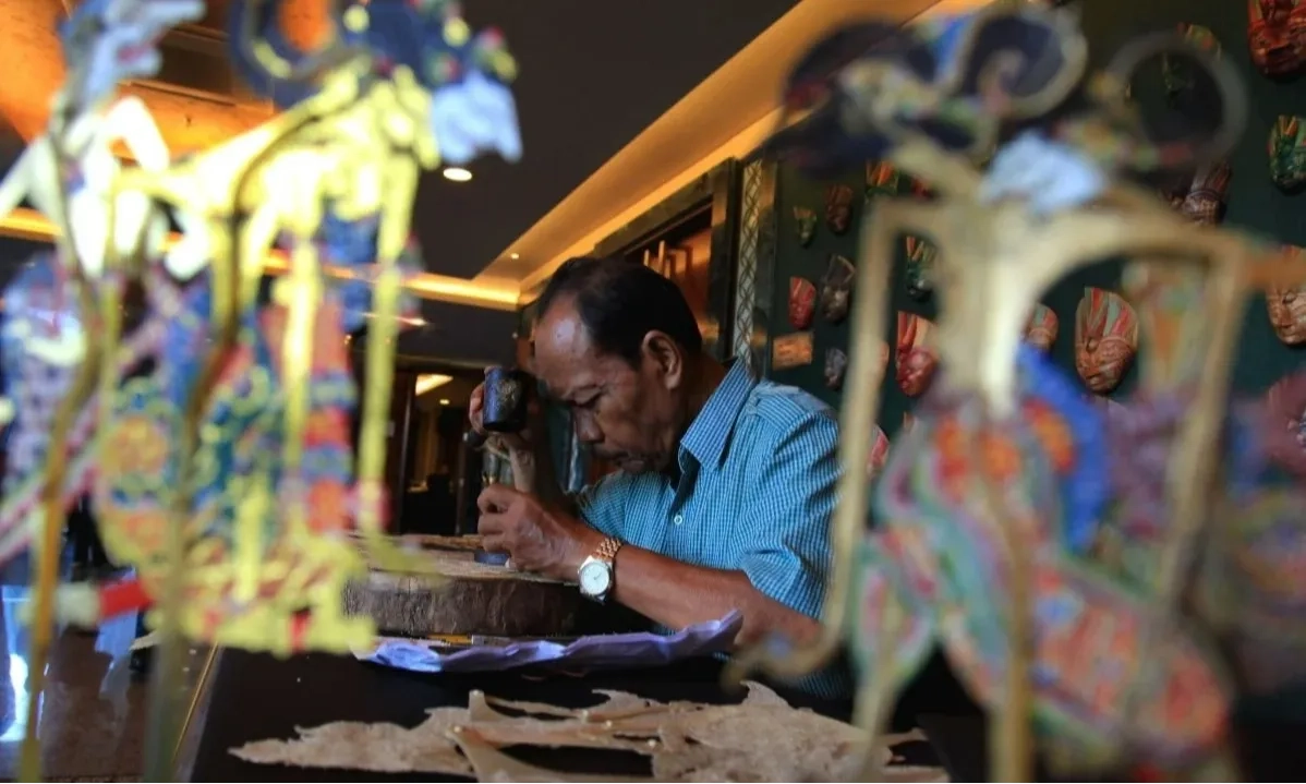 <p>Wayang Kulit Tatah Sungging Bantul Kantongi Sertifikat Perlindungan IG</p>