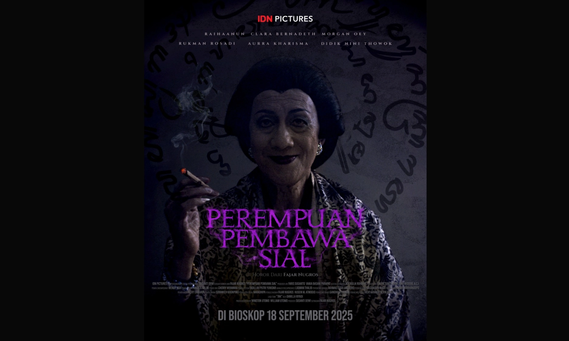 <p id="isPasted">Didik Nini Thowok Membawa Magis Tembang Jawa Di <em>Perempuan Pembawa Sial</em></p>