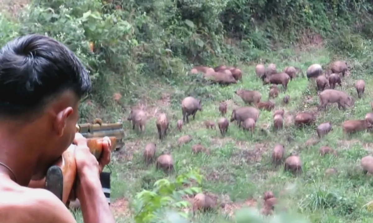 <p>Ditangkap, Kelompok Pemburu Liar Di Merbabu</p>