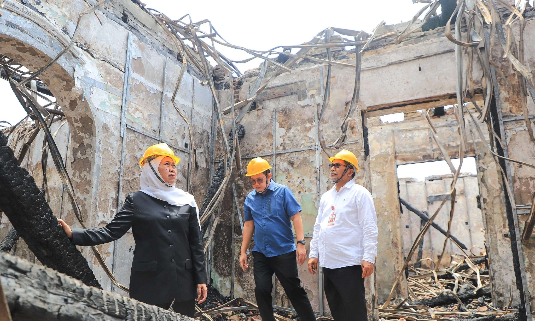 <p>Pemerintah Pusat Tanggung Infrastruktur Daerah Rusak Akibat Demonstrasi&nbsp;</p>