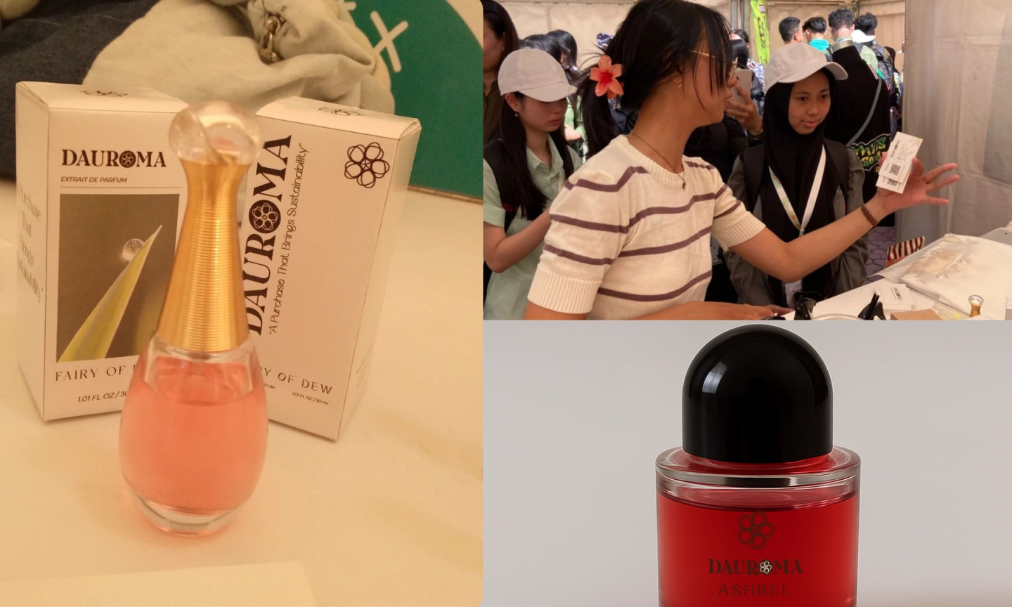 <p>Dauroma, Parfum <em id="isPasted">Ecofriendly</em> Dari Limbah Buah Buatan Mahasiswa Ubaya</p>