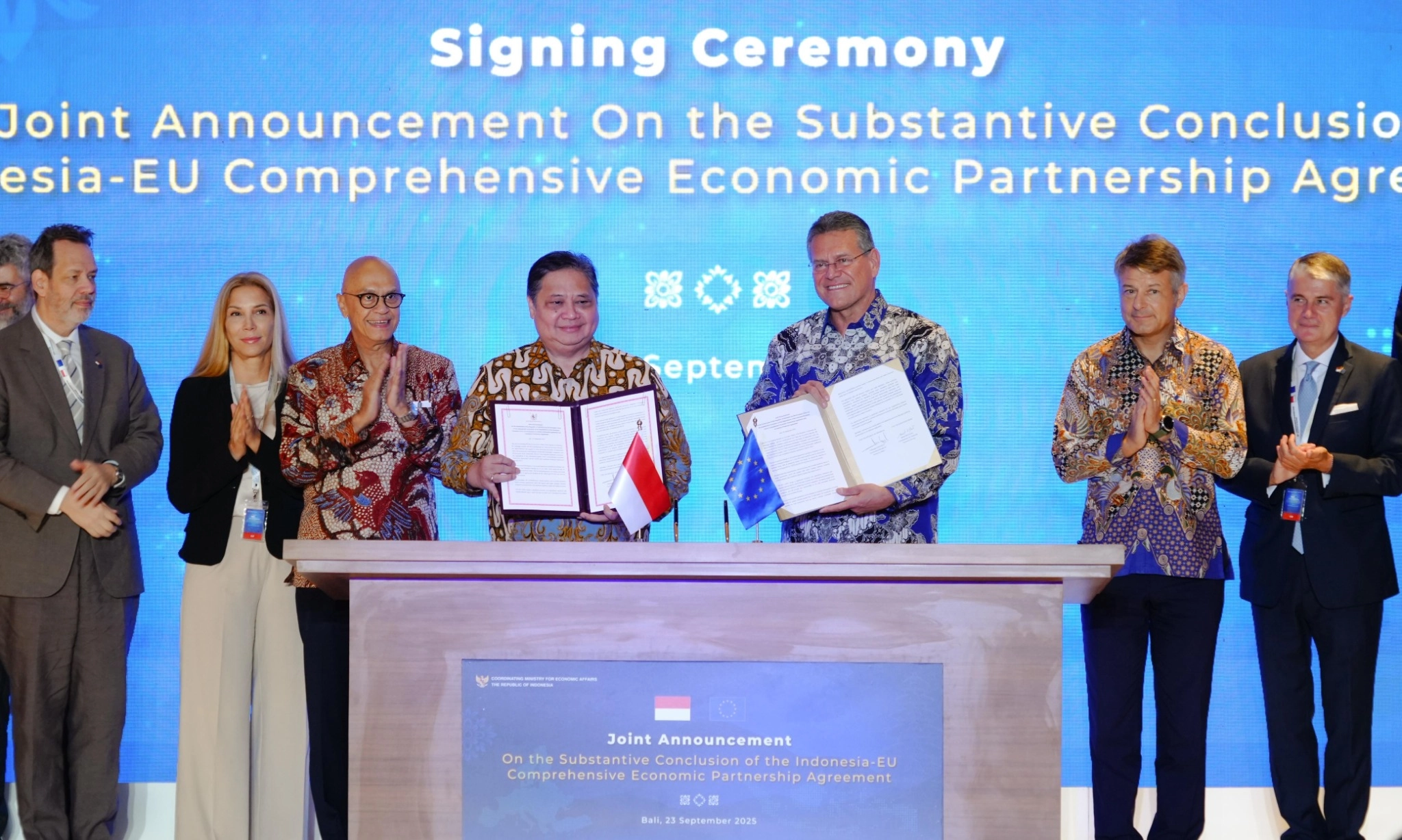 <p>Uni Eropa Sah Teken Perjanjian IEU-CEPA, RI Untung Besar!</p>