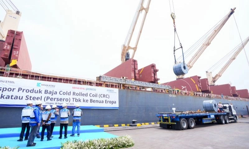 <p>Kemenperin: Ekspor Baja RI Naik Kelas, Tembus 54 Ribu Ton ke Spanyol</p>