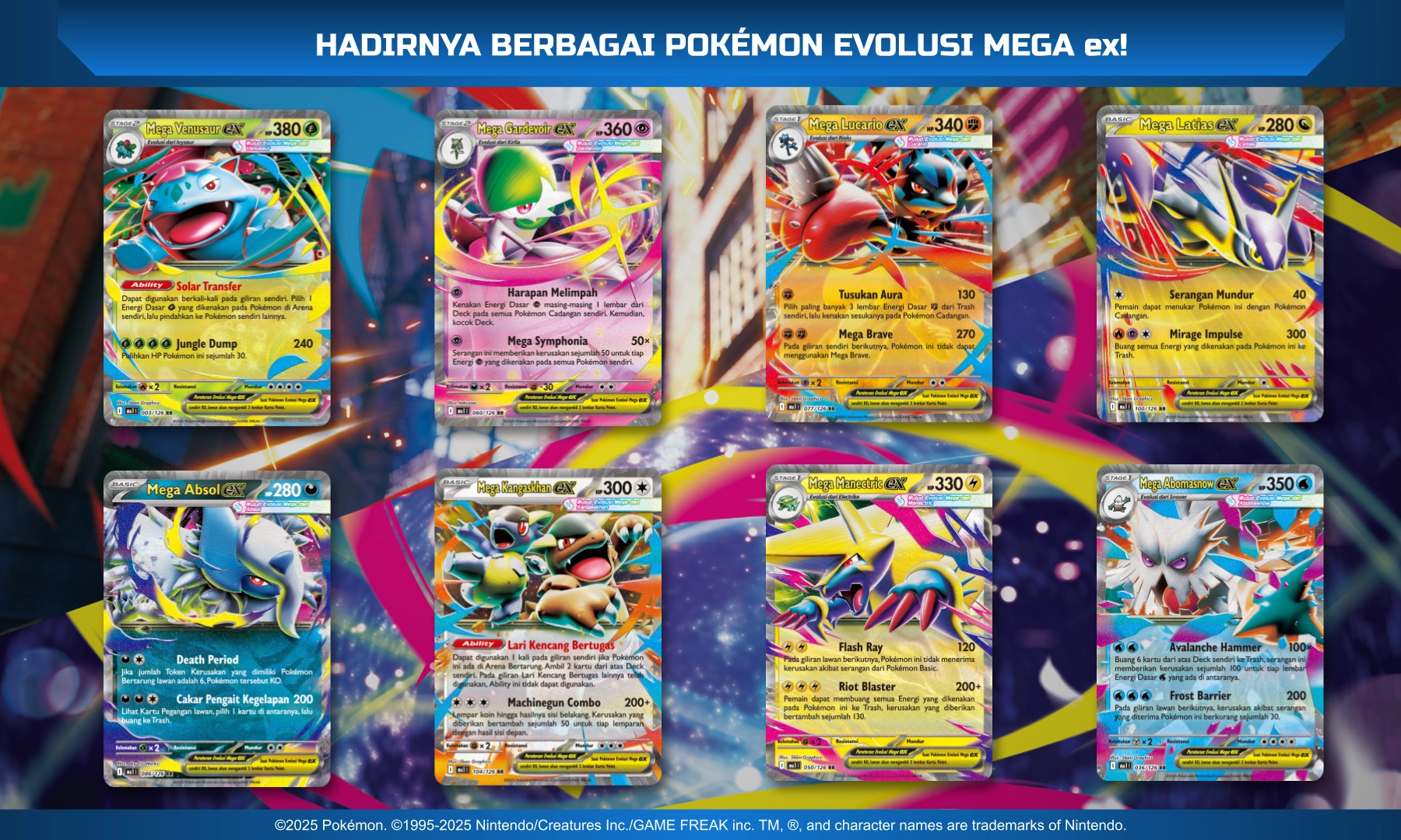 <p>Kartu <em>Game</em> Pokemon Rilis Seri Baru Evolusi Mega</p>