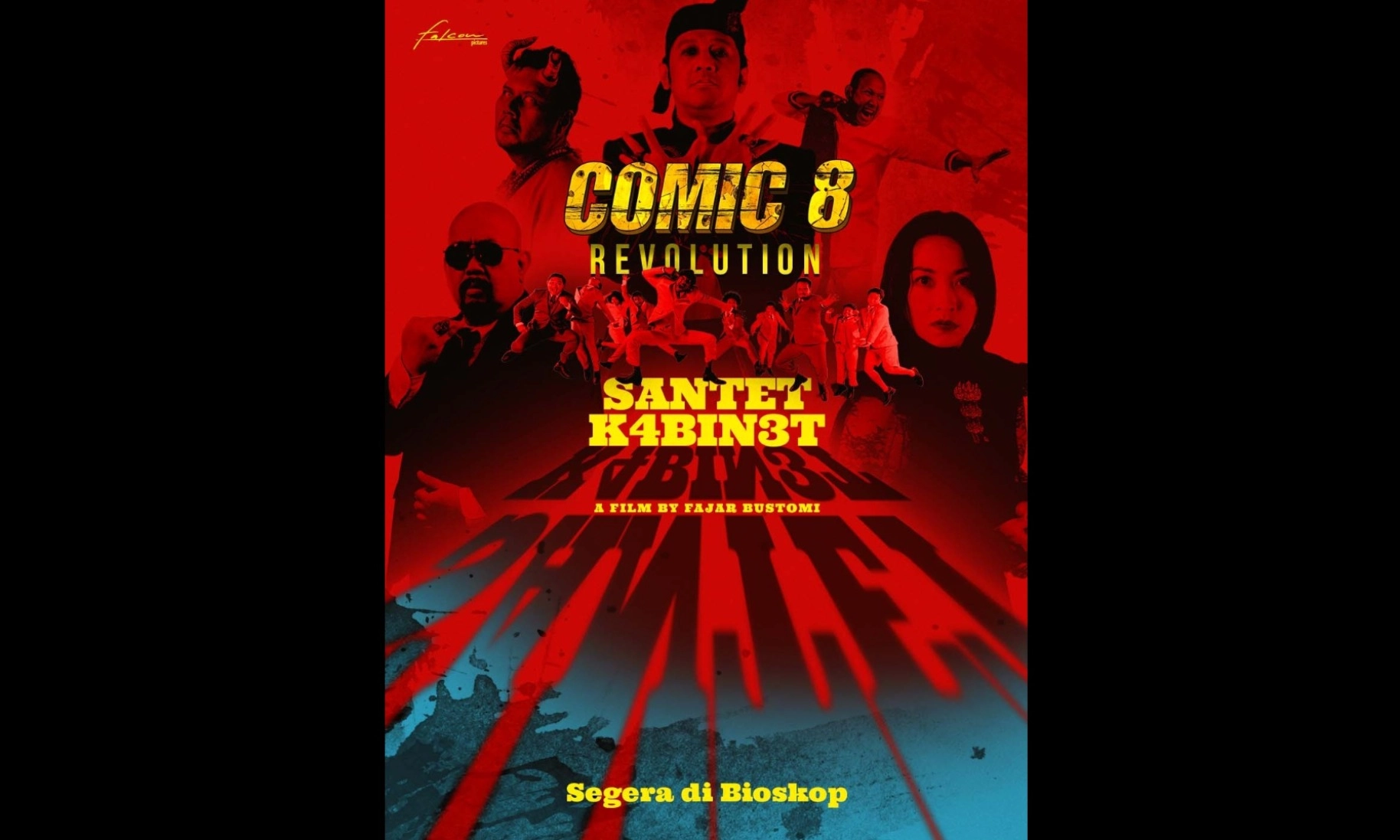 <p id="isPasted">Comic 8 Berlanjut Ke Film <em>Comic 8 Revolution: Santet K4bin3t</em></p>