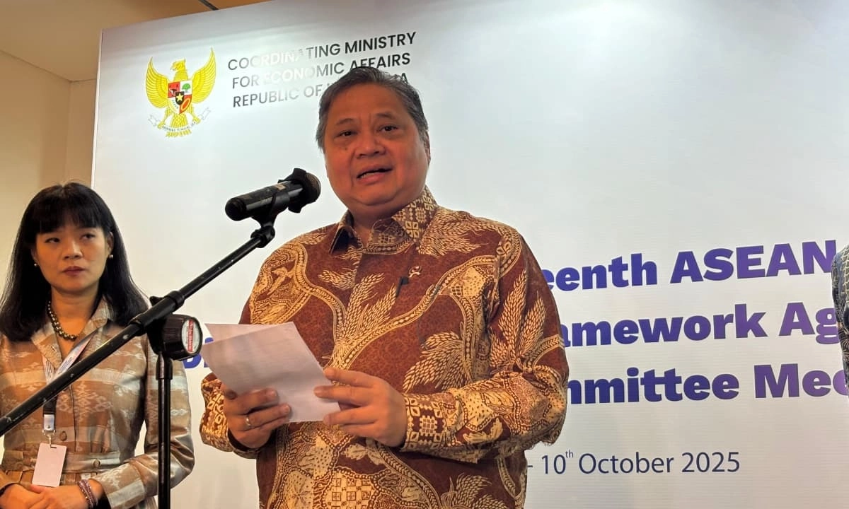 <p>Airlangga: DEFA Genjot Nilai Pasar Digital ASEAN US$2 T Di 2030</p>