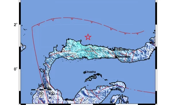 <p>Gempa Magnitudo 5,5 Guncang Buol</p>