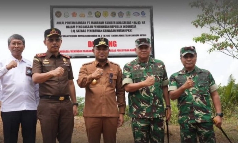 <p>Satgas Kuasai Lahan Tambang di Morowali</p>