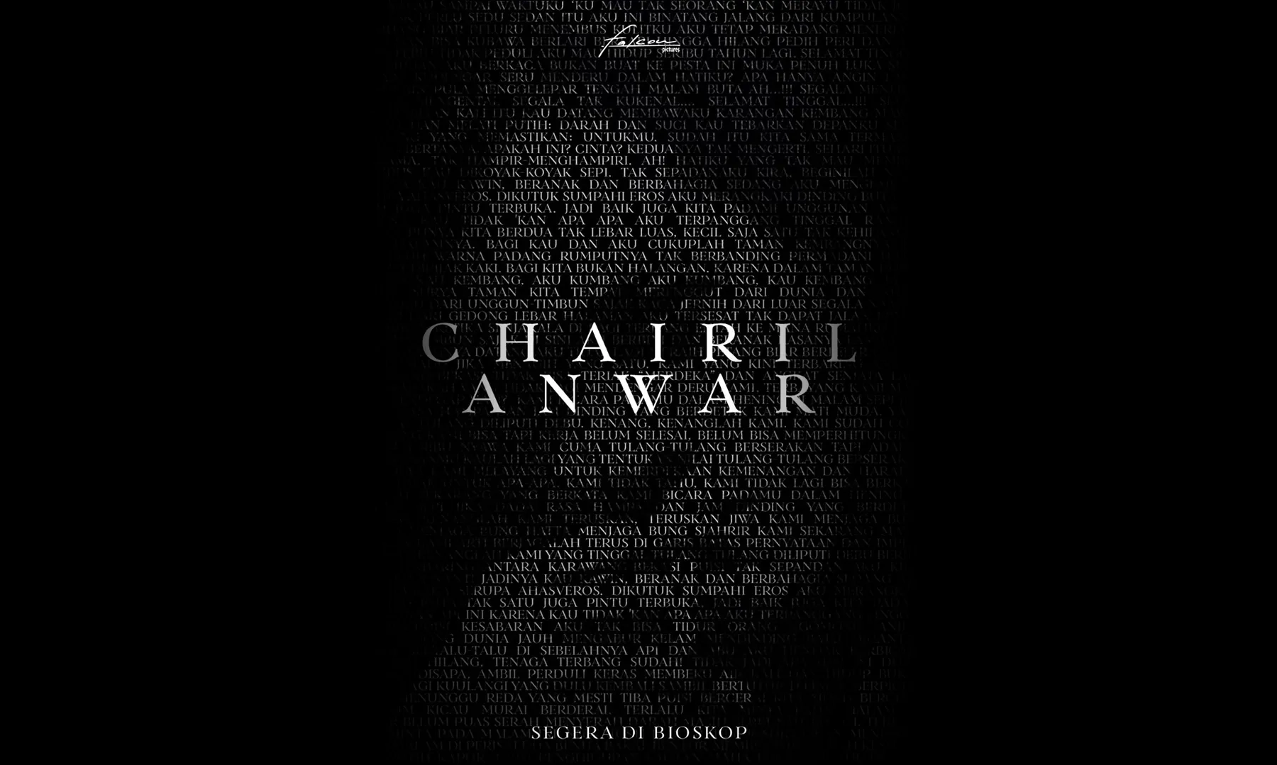 <p>Falcon Pictures Akan Garap Biopik Chairil Anwar</p>