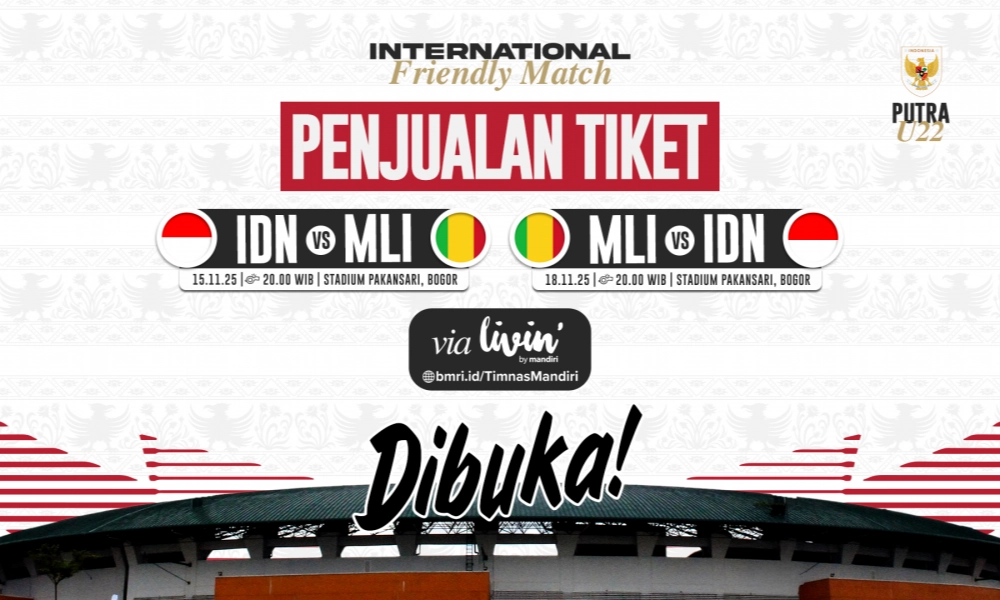 <p>Mau Nonton Uji Coba Timnas U-22 Indonesia vs. Mali, Ini Harga Tiketnya</p>