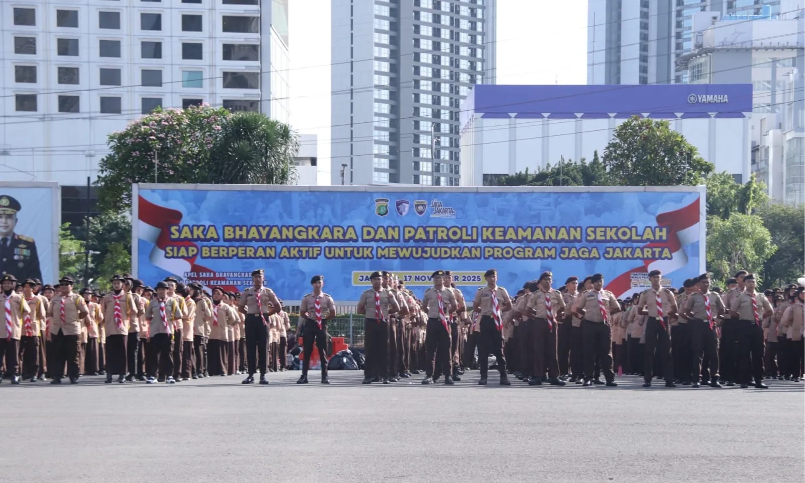 <p>Kapolda Metro Jaya Ingatkan Siswa Cegah Perundungan</p>