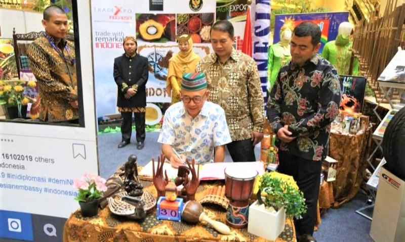 Resmikan Paviliun Indonesia, Mendag: Mari Tunjukkan Potensi ke Dunia
