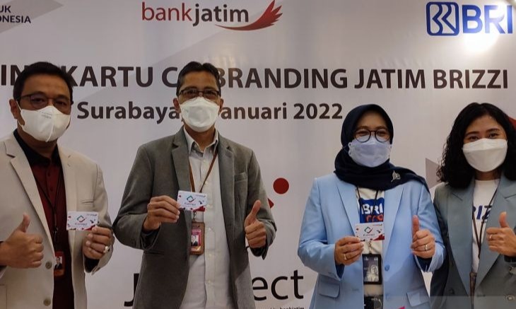 Gandeng Bank Jatim, BRI Luncurkan JATIM BRIZZI