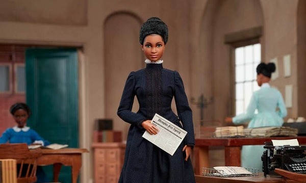 Mattel Bikin Barbie Ida B. Wells Di Seri <i>Inspiring Women</i>