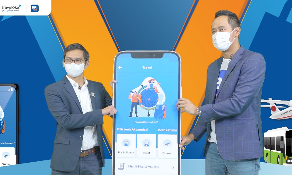 Gandeng Traveloka, BRI Luncurkan Fitur Travel di Aplikasi BRImo