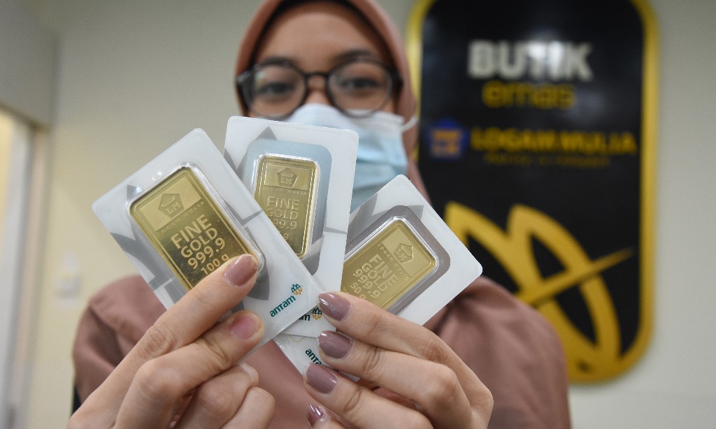 Harga Emas Antam Masih Dibanderol Rp975.000/gram