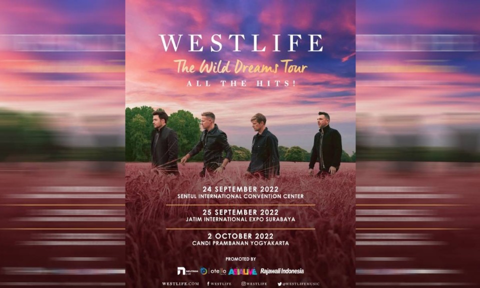 Antusiasme Tinggi, Westlife Tambah Jadwal Konser Di Indonesia