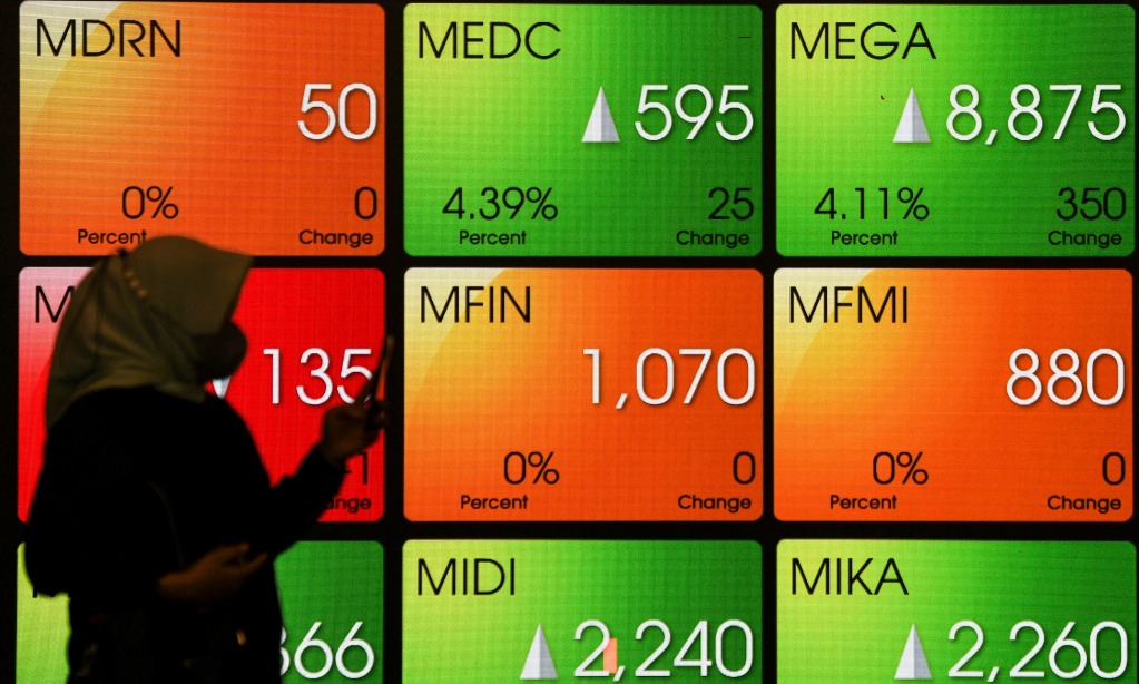 Data Bursa Sepekan Mayoritas Ditutup Melemah