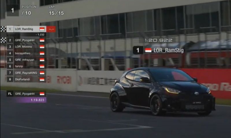 Toyota Gelar Kompetisi <i>E-Motorsport</i> TGR GT Cup 2022