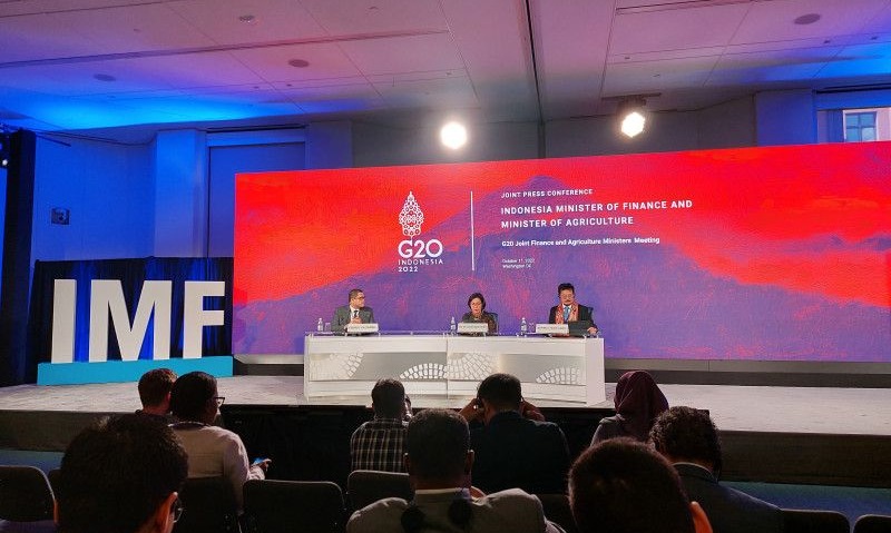 Menkeu-Mentan G20 Siap Mitigasi Risiko Kerawanan Pangan