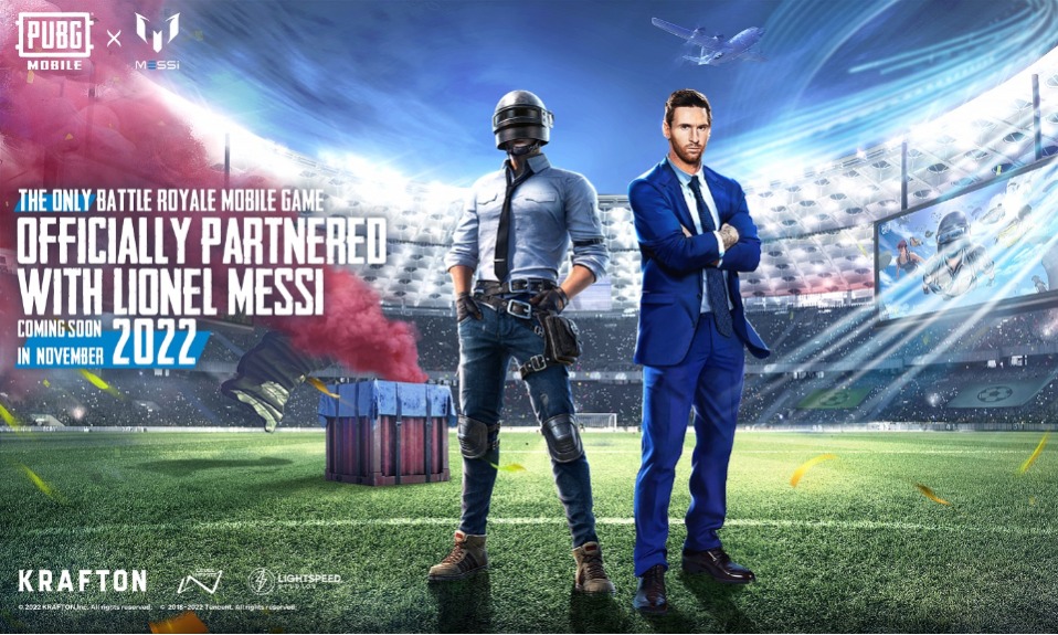 PUBG Mobile Berkolaborasi Dengan Lionel Messi