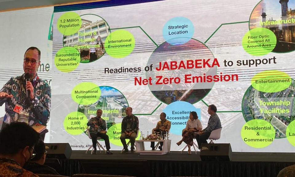 Jababeka Jadi Kluster Industri <i>Net Zero</i> Pertama Asia Tenggara