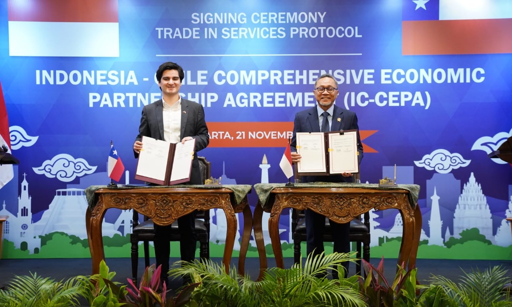 Indonesia-Chile Sepakat Tingkatkan Perdagangan Barang dan Jasa