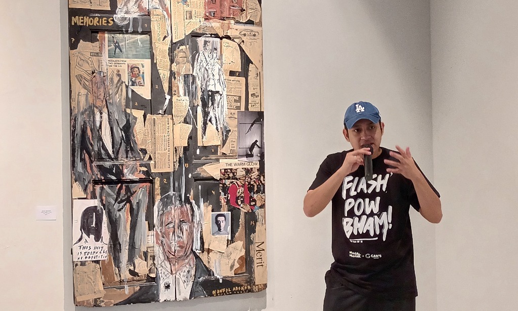 "Flash, Pow, Bham", Ledakan-Ledakan Visual Naufal Abshar