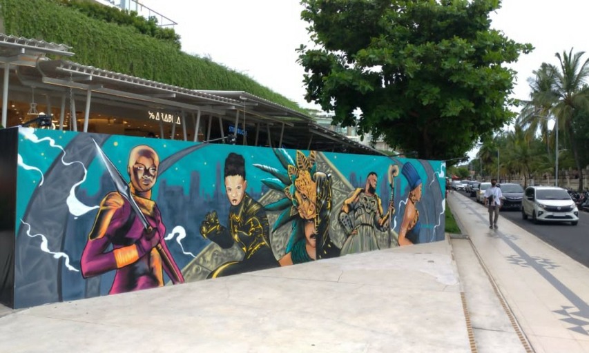 Disney Indonesia Kolaborasi Seniman Lokal Hadirkan Lukisan Mural