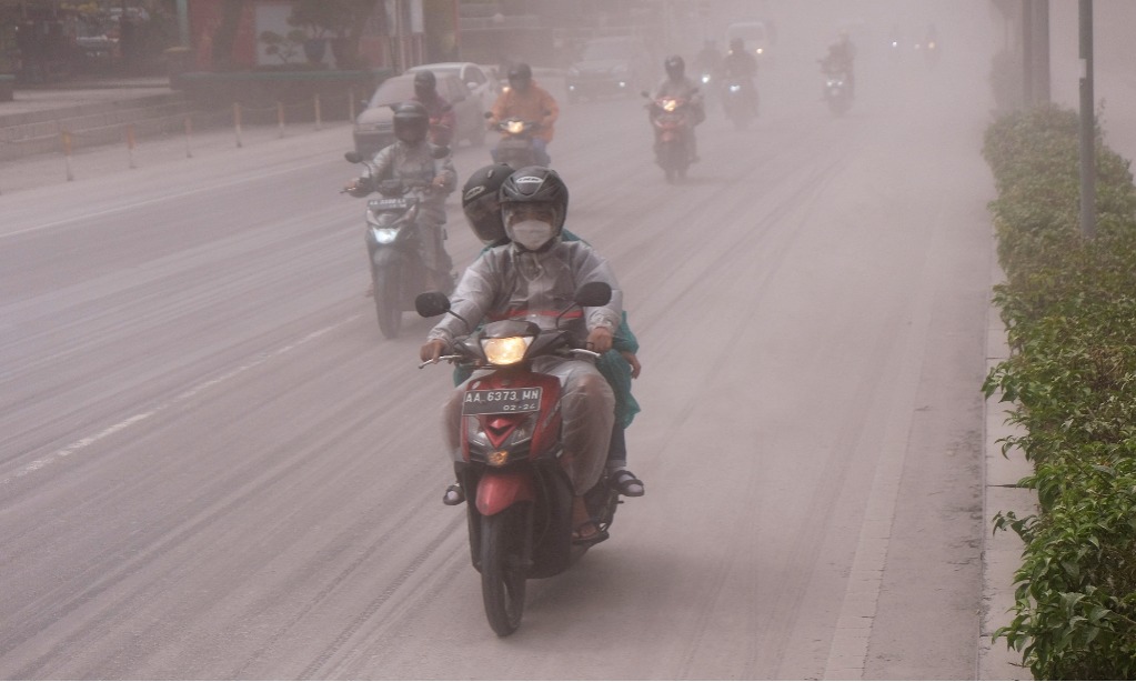Sebagian Magelang Terdampak Hujan Abu Merapi