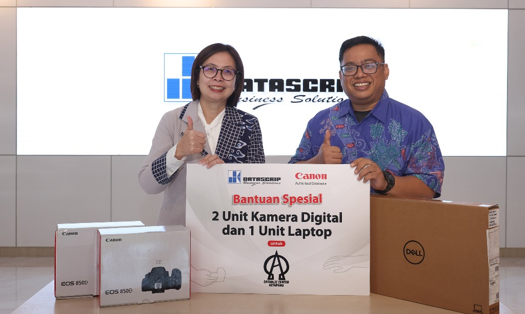 Canon Dorong Kecakapan Digital Di Catholic Center Ketapang