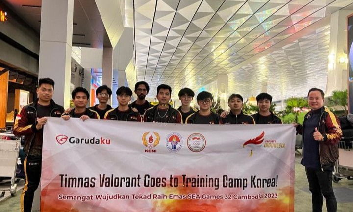 Timnas Esport Valorant <i>Training Camp</i> Di Korea