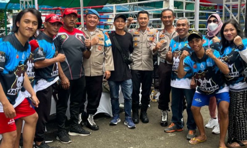 Cegah Tawuran, Polsek Jagakarsa Gelar Kompetisi Tinju Untuk Pemuda