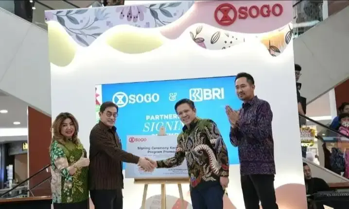 Kerja Sama Dengan BRI, SOGO Alami Peningkatan Transaksi