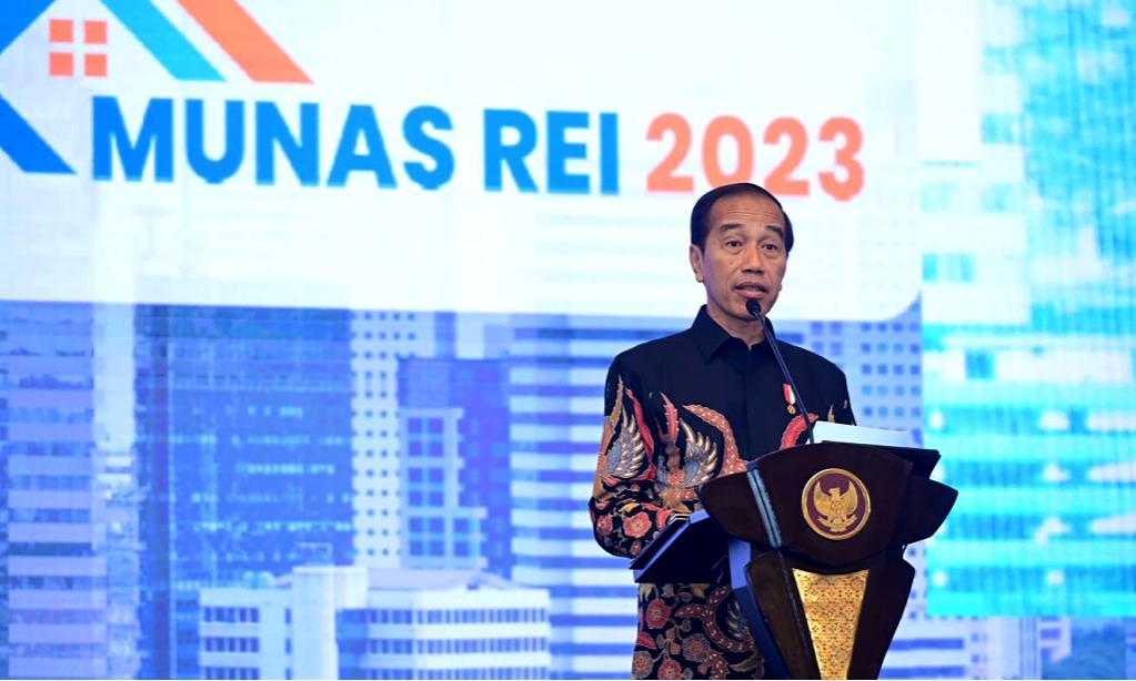 Jokowi Minta REI Perhatikan Dampak Sosial dan Lingkungan