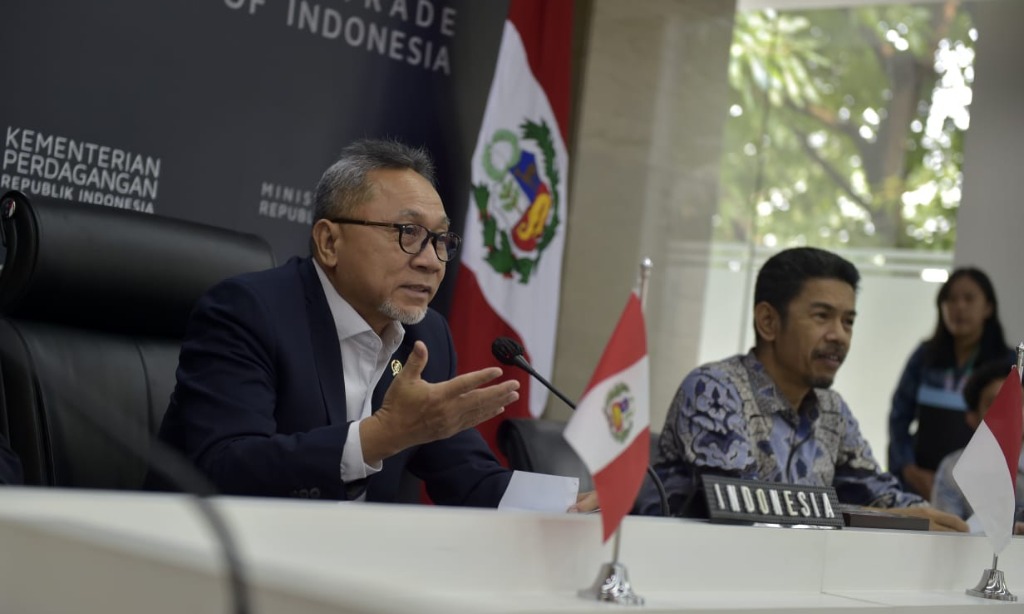 Garap Pasar Amerika Selatan, RI-Peru Luncurkan Perundingan Dagang