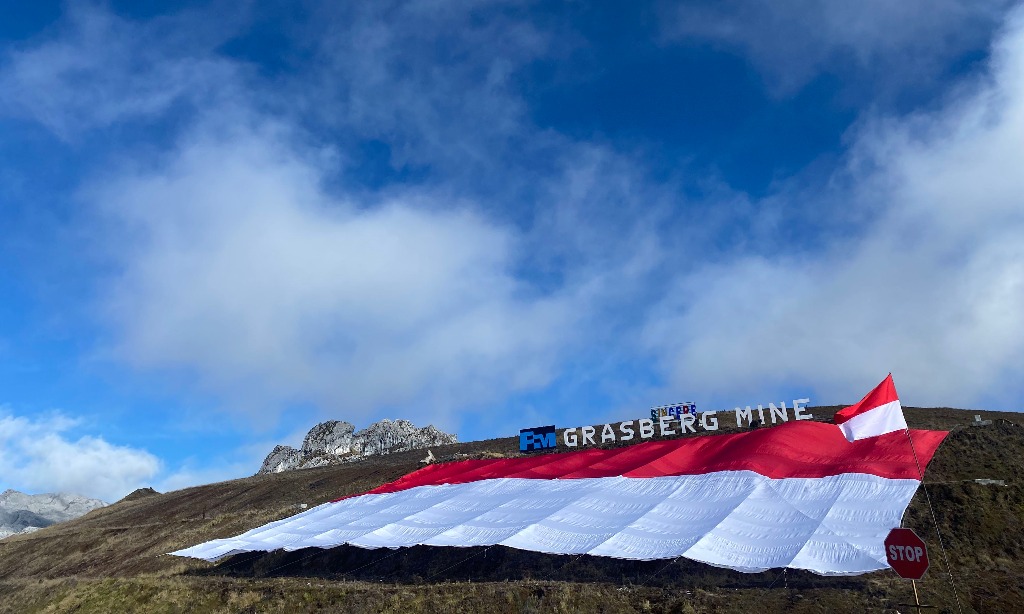 Indonesia Pecahkan Rekor Pembentangan Bendera Terbesar di Dunia
