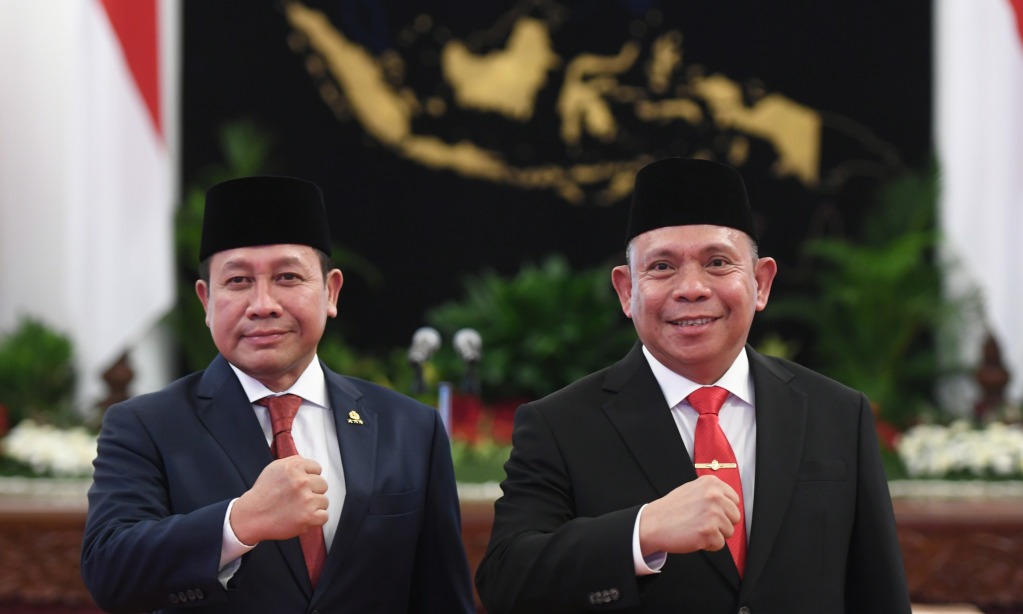 Presiden Resmikan Laksdya Irvansyah Jadi Kepala Bakamla