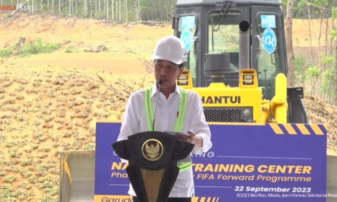 Pusat Latihan Dan Riset Sepakbola Dibangun Di IKN