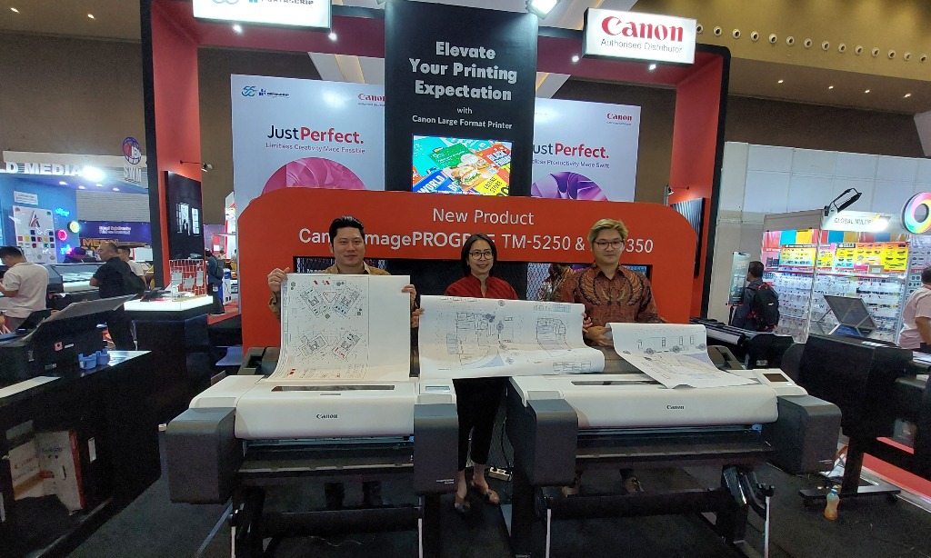 Canon Rilis Printer Large Format Yang Cepat Dan Tajam