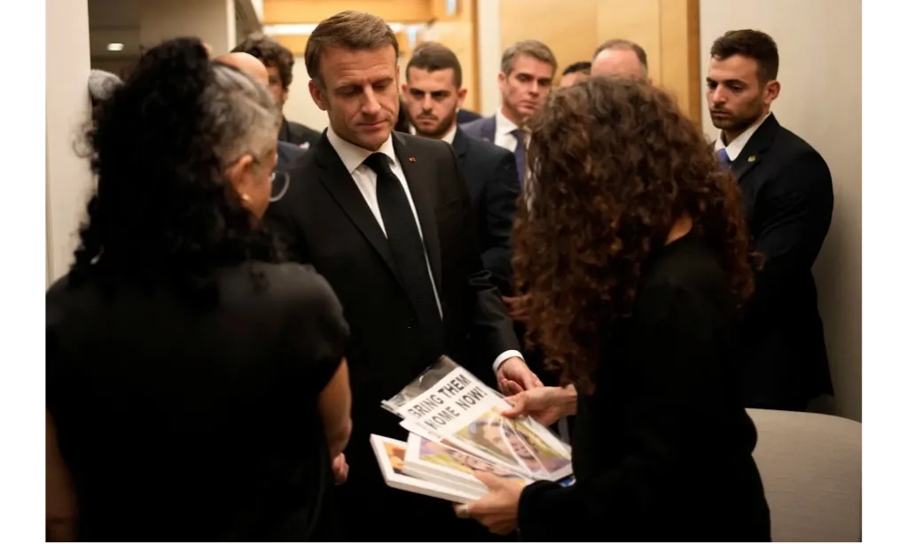 Macron Tegaskan Posisi Prancis Dukung Israel Dalam Konflik Di Gaza