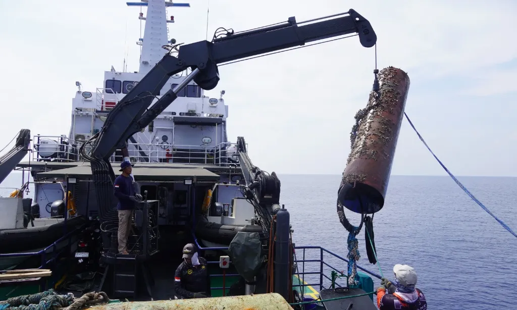 KKP Amankan 16 Rumpon di Perbatasan RI-Filipina Putus Illegal Fishing