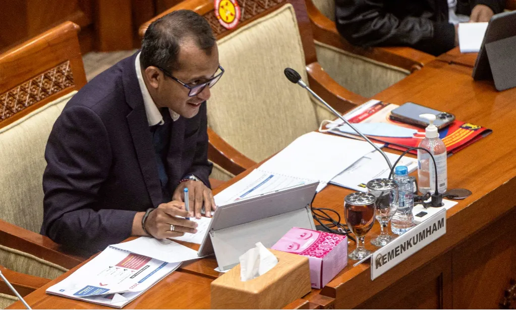 Kemensetneg Terima Surat Pemberitahuan Penetapan Tersangka Wamenkumham