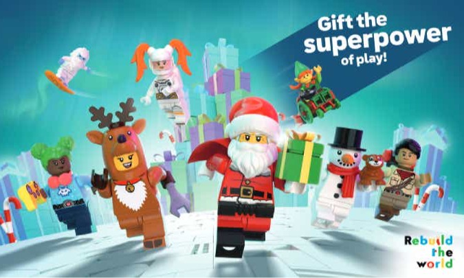 LEGO Hadirkan Keceriaan Natal Lewat "Santa Superpower Christmas Cove"