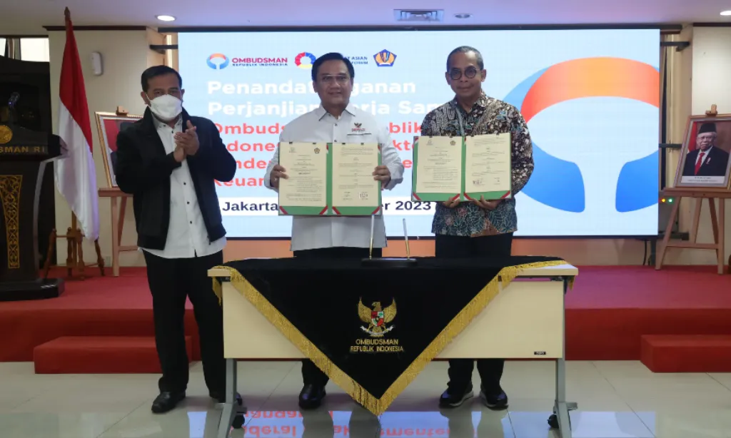DJP-Ombudsman RI Teken PKS Pelayanan Publik Berkualitas