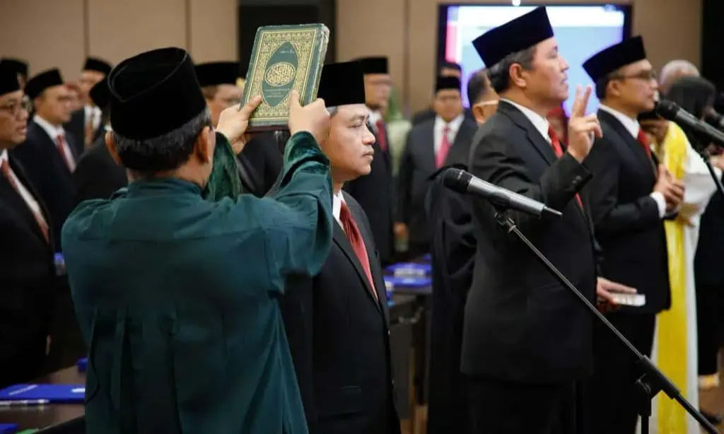 Gubernur BI Lantik 28 Pemimpin Baru Kantor Pusat dan Perwakilan BI